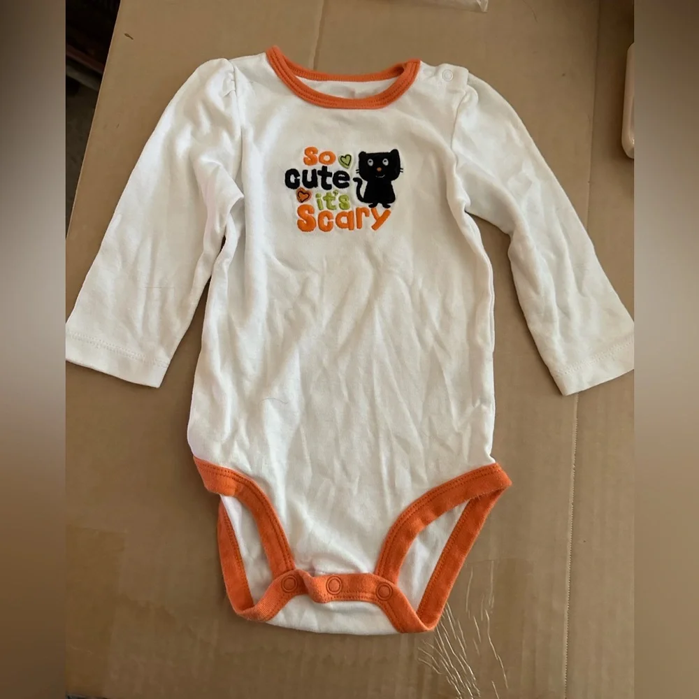 Halloween themed onsie 9 months